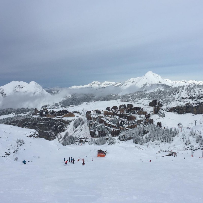 Skiing in Avoriaz