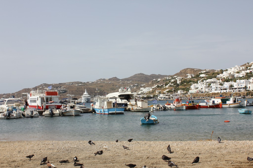Harbour on Mykonos town