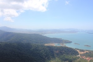 View from the cable car in Langkawi