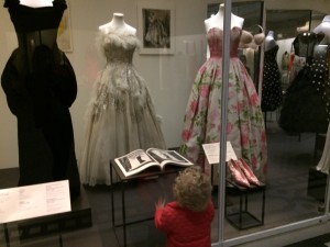 Victoria and Albert Museum Fashion display