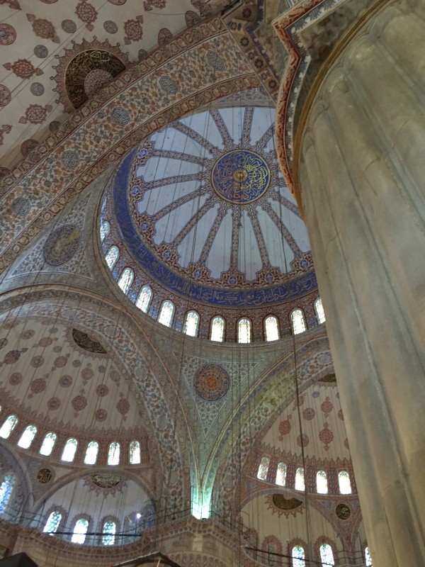 Inside the Blue Mosque, Istanbul <ol></ol> <p>