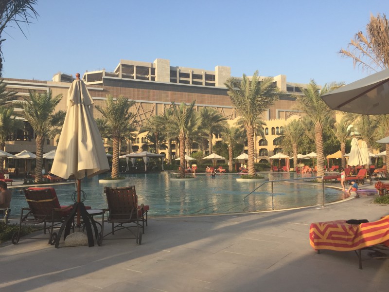 The swimming pool at Arabian Court, The One and Only, , Royal Mirage