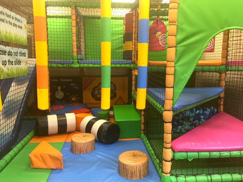 Soft play at the Wyevale garden centre, Weybridge