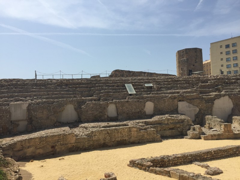 Remains of Roman Circus, Tarragona, Catalonia, Spain