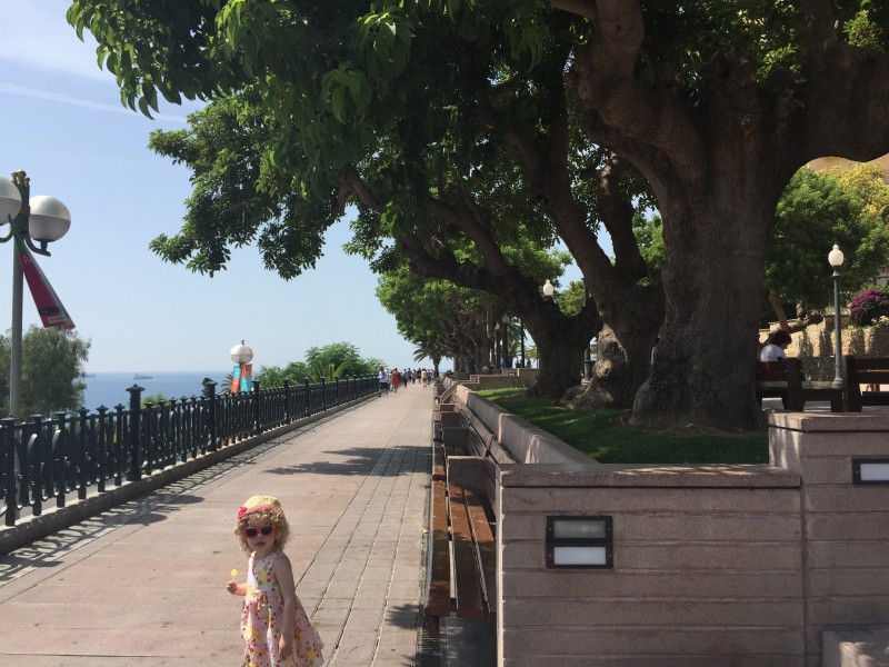 The promenade in Tarragona