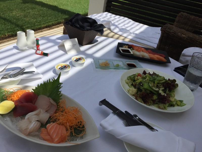 Sushi at The Chedi, Muscat, Oman