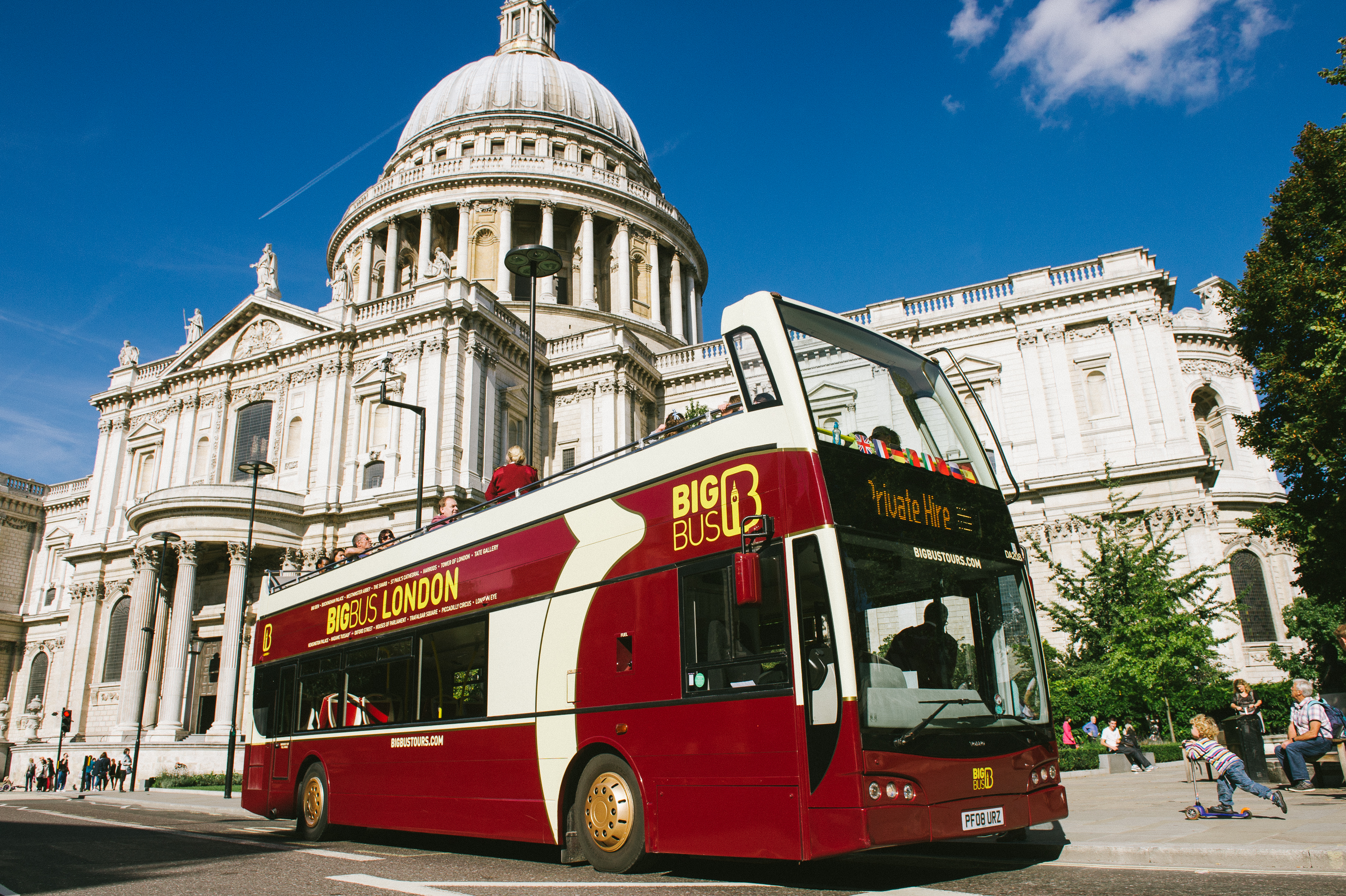 Big Bus tour, London