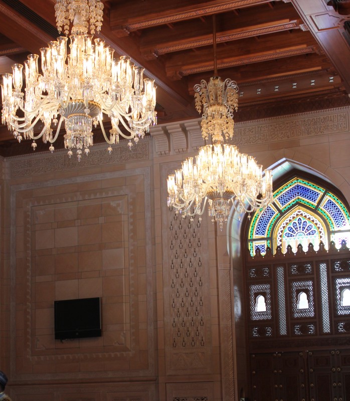 The women's hall in the Grand Mosque, Muscat