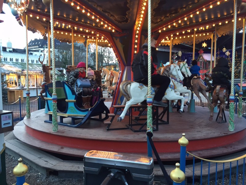 Carousel at Tivoli Gardens, Copenhagen