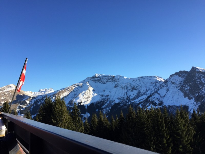 View from Les Cretes de Zorre, Morzine