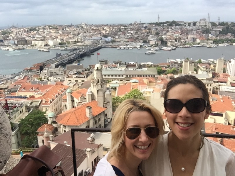 Wander Mum and Emma in Istanbul, Turkey