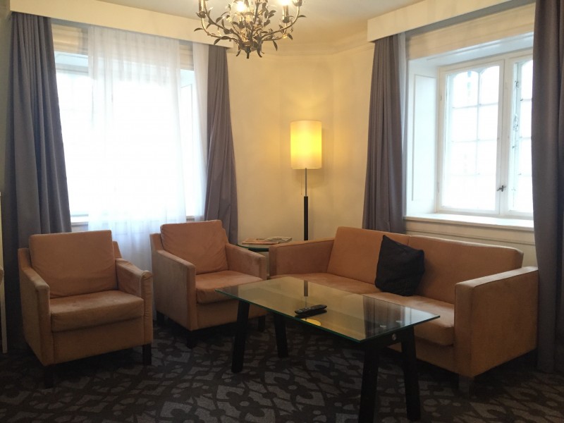 Siting room at Scandic Palace Hotel, Copenhagen