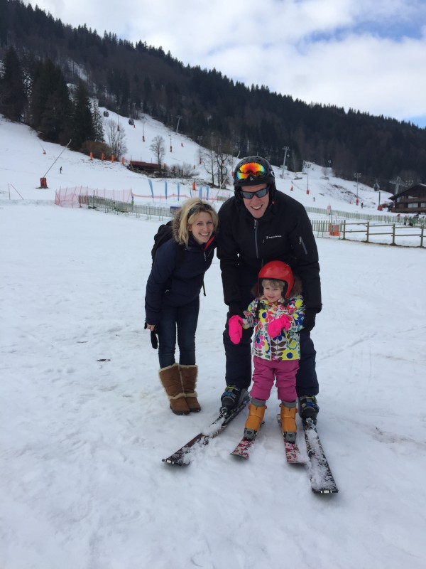 On the slopes as a family