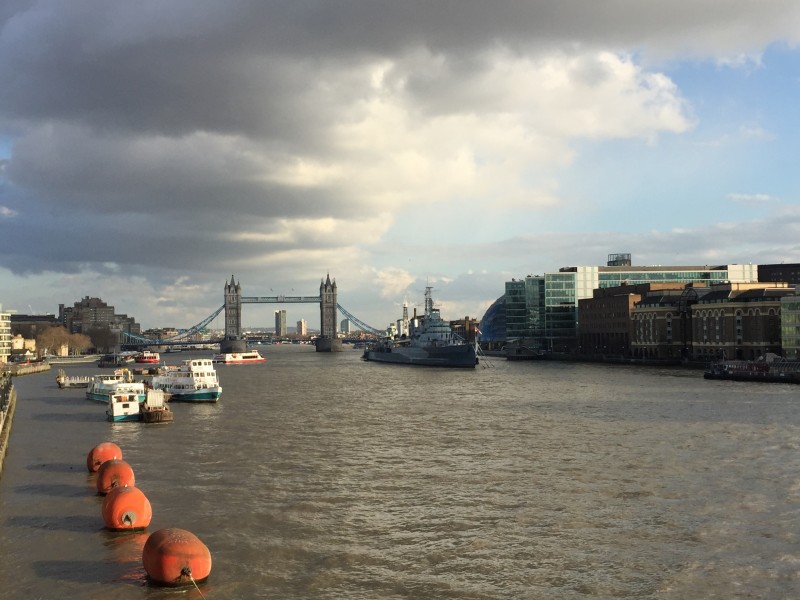 View from London Bridge