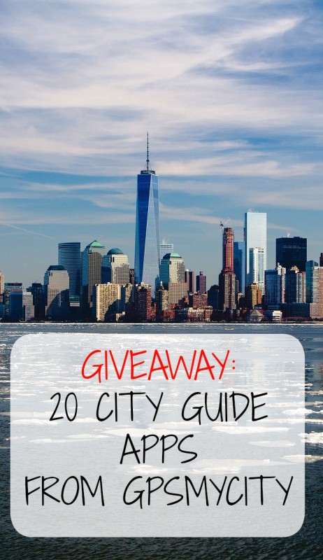 Giveaway: 20 self-guide city walk apps from GPSmycity