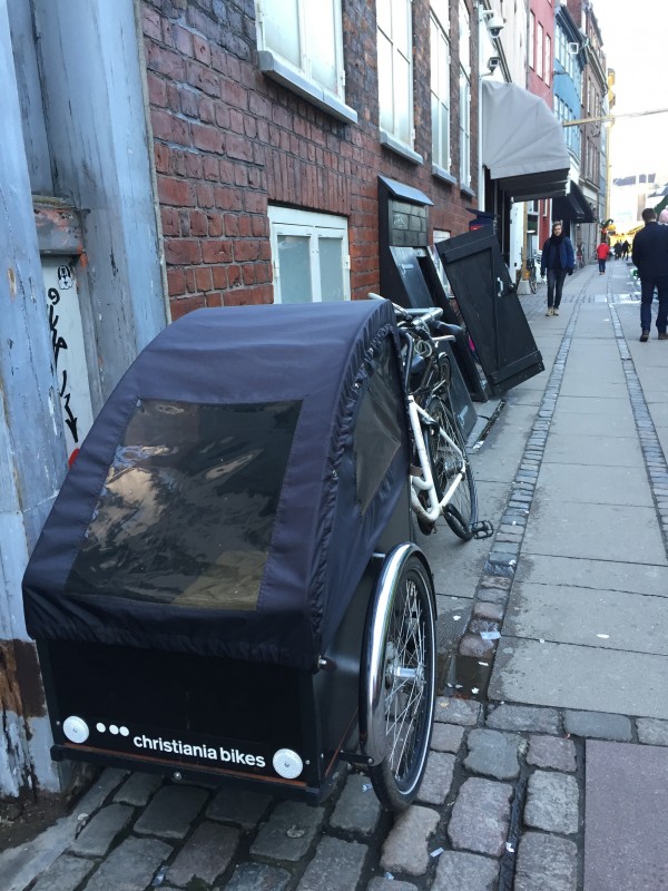 Cargo bike in Copenhagen