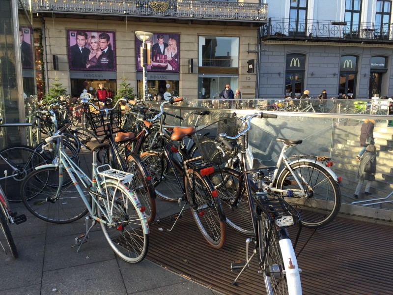 Bikes in Copenhagen