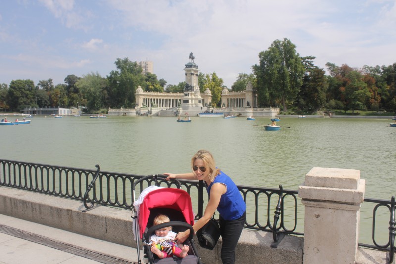 Madrid with a toddler