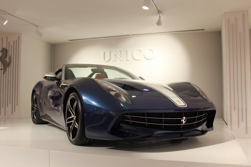 Custom-made Ferrari at Ferrari Museum, Maranello