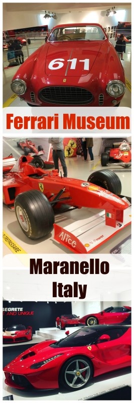 Visiting the Ferrari Museum in Maranello, Italy