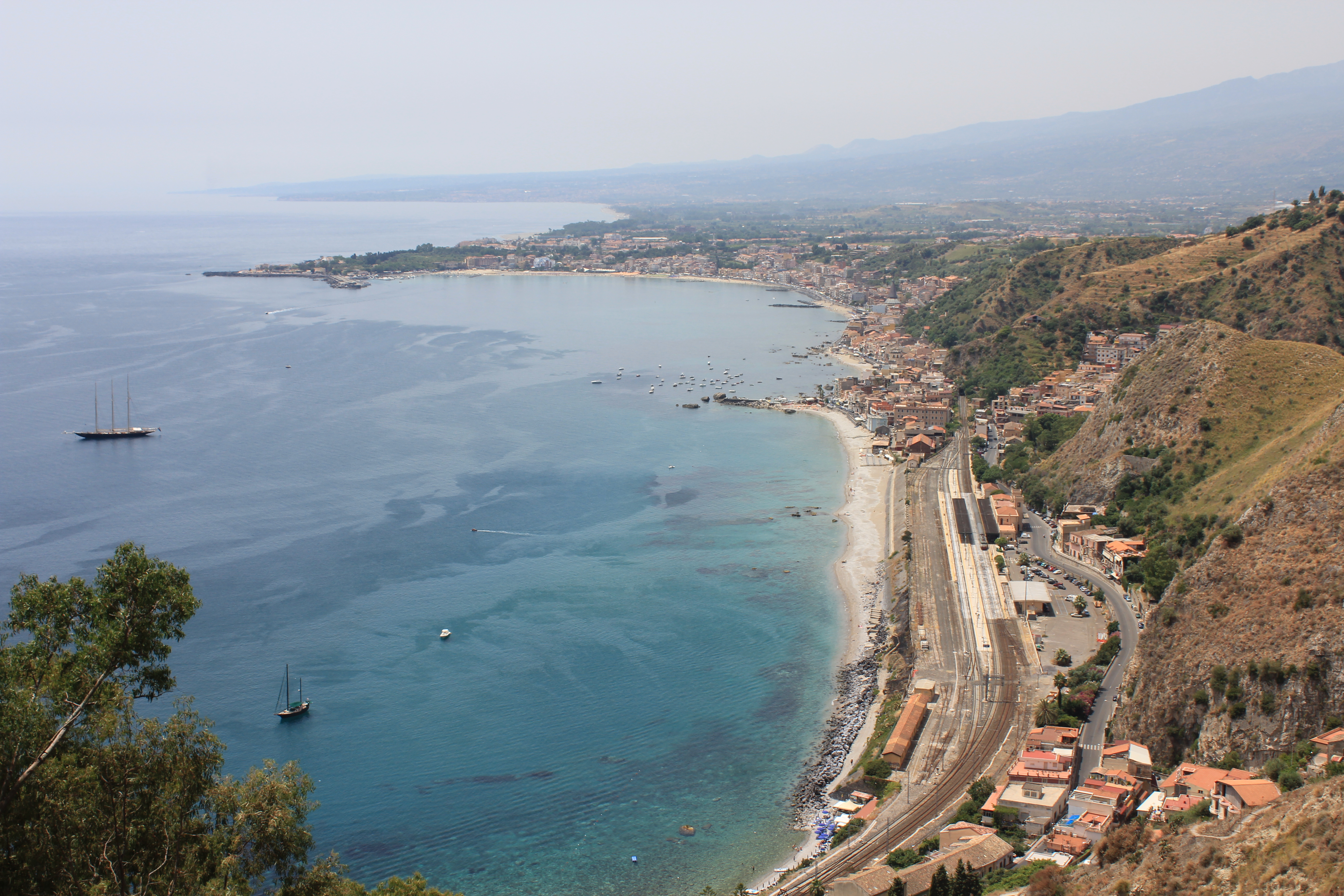 Views from Taormina, Sicily