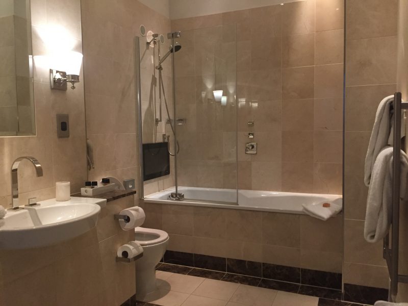 Bathroom at Rockliffe Hall, County Durham