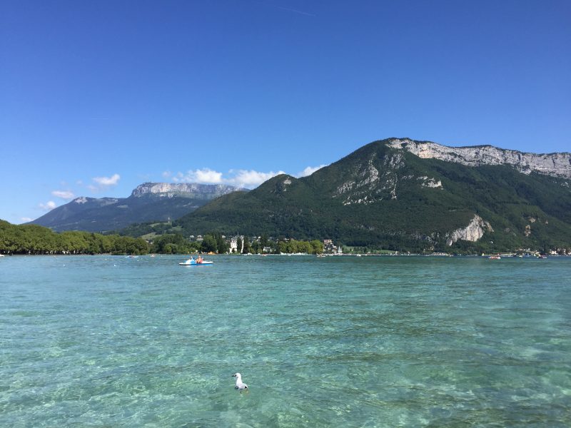 Annecy lake, France