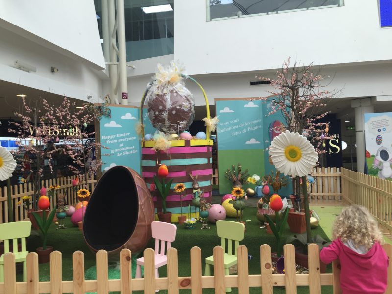 Easter display at Folkstone