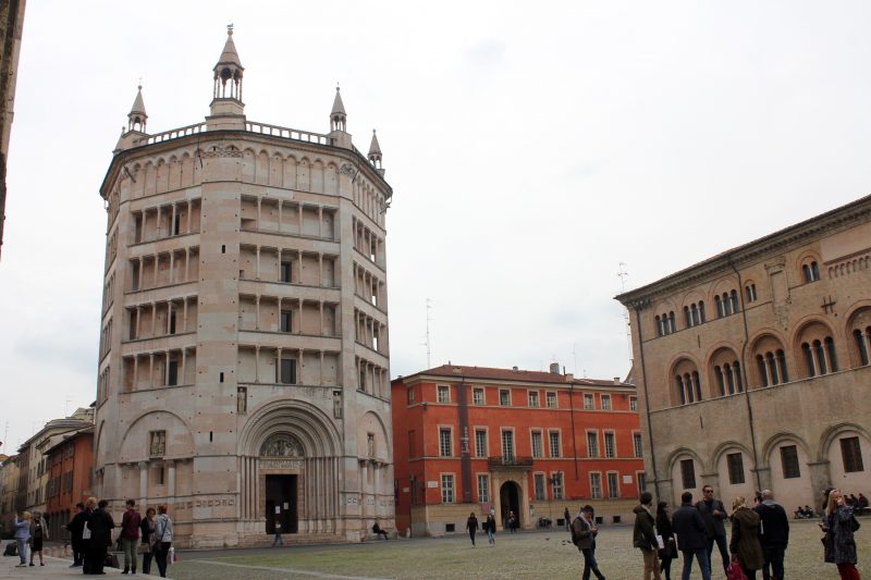 Baptistry in Parma, Italy