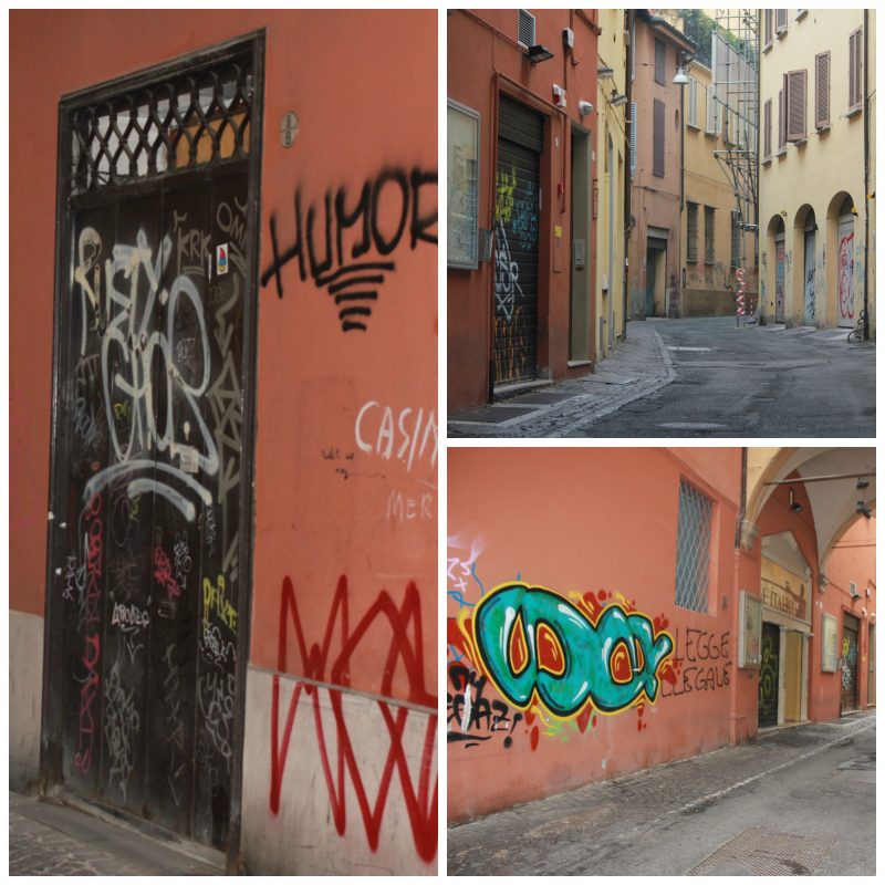 Graffiti in Bologna, Italy