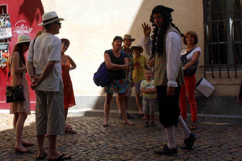 Street Performer at the Avignon Festival, France