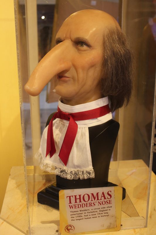 Ripley's Believe It Or Not - Longest nose