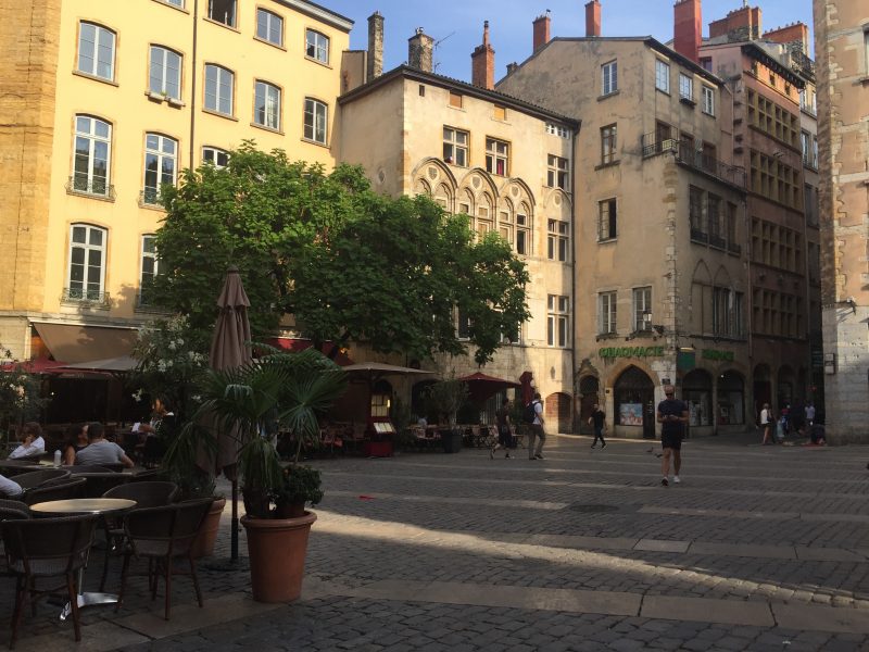 The Old Town, Lyon, France