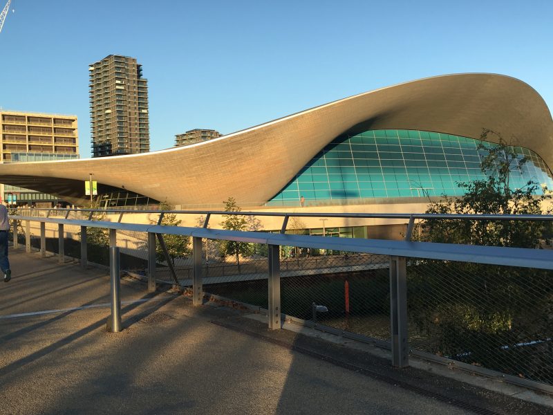 The Aquatic centre, Olympic Park, London