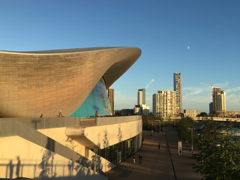 The Aquatic centre, Olympic Park, London