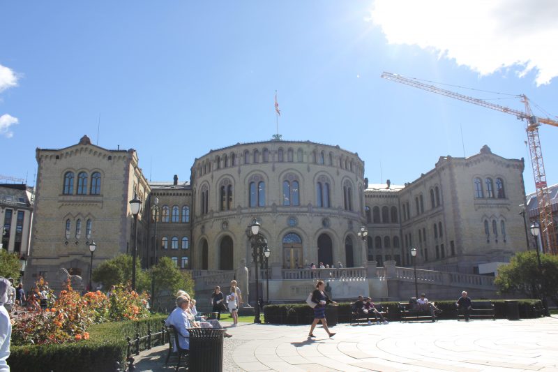 Parliament building Oslo