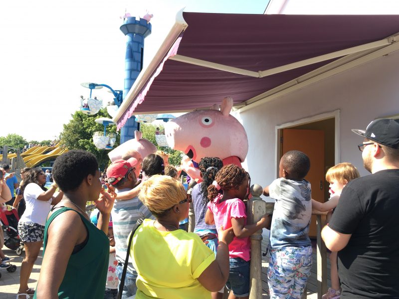 Peppa Pig meet and greet, Peppa Pig World