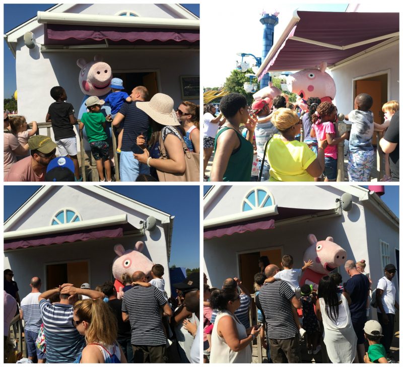 Peppa Pig and George meet their fans as Peppa Pig World