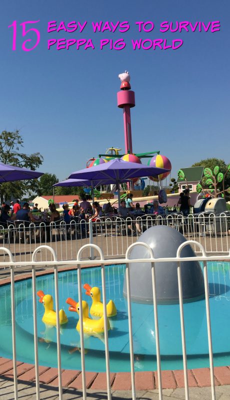 Peppa Pig World is a dream come true for most children but here's how you can make it as painless as possible for the parents 