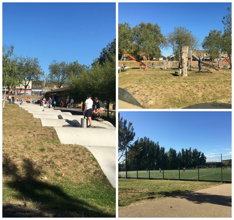 Olympic Park playground, Stratford