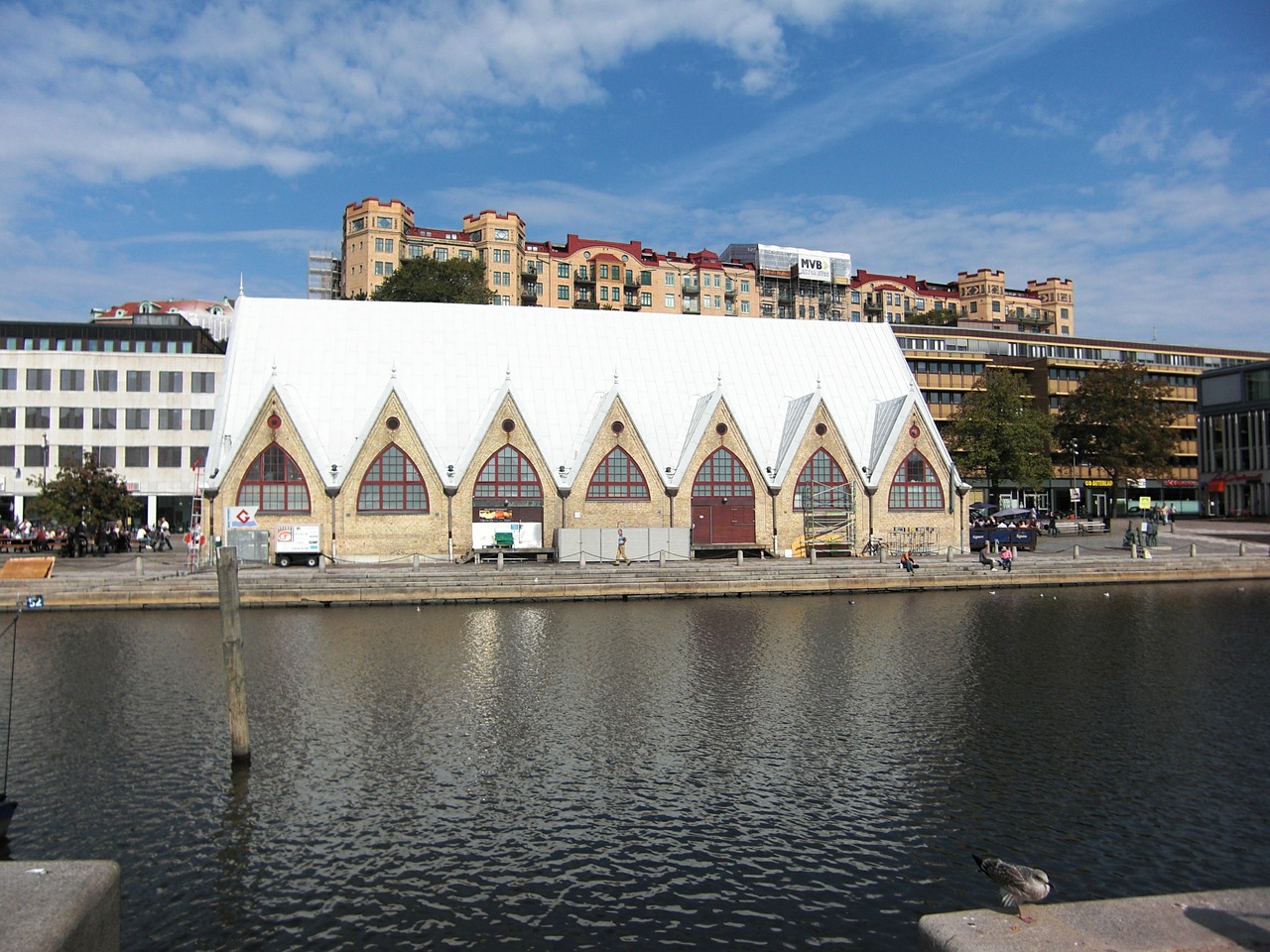 Indoor fish market, Gothenburg