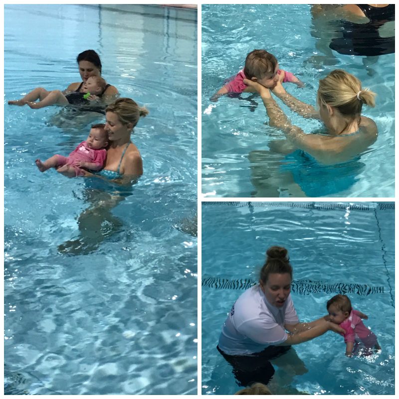 Fusion baby swimming lessons at Lewisham leisure centre