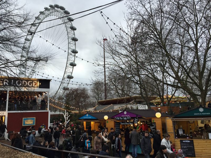 South Bank, London at Christmas