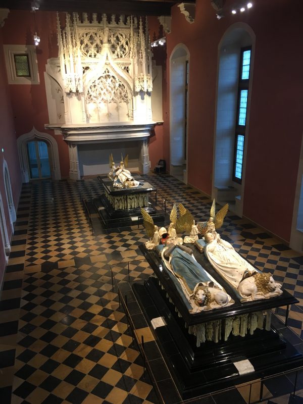 Tombs in the Museum of Fine Art, Dijon