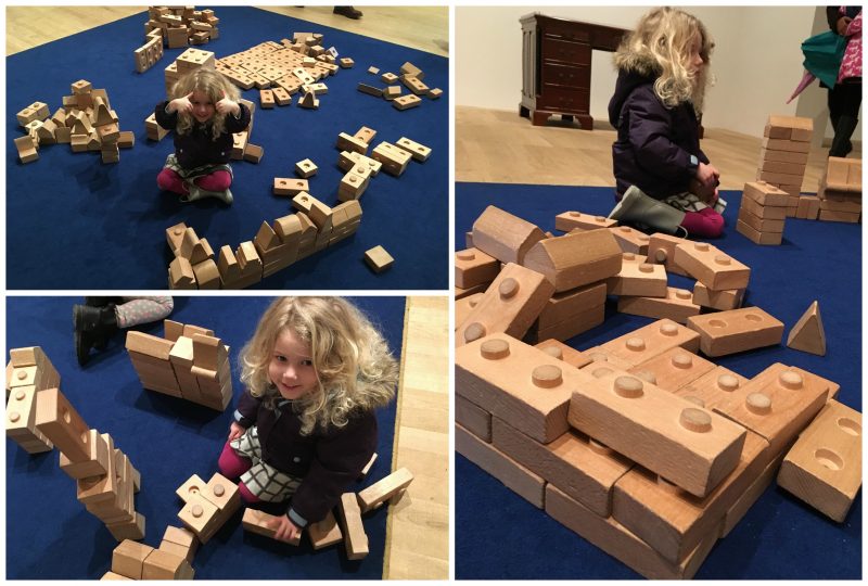 Building blocks at the Tate Modern