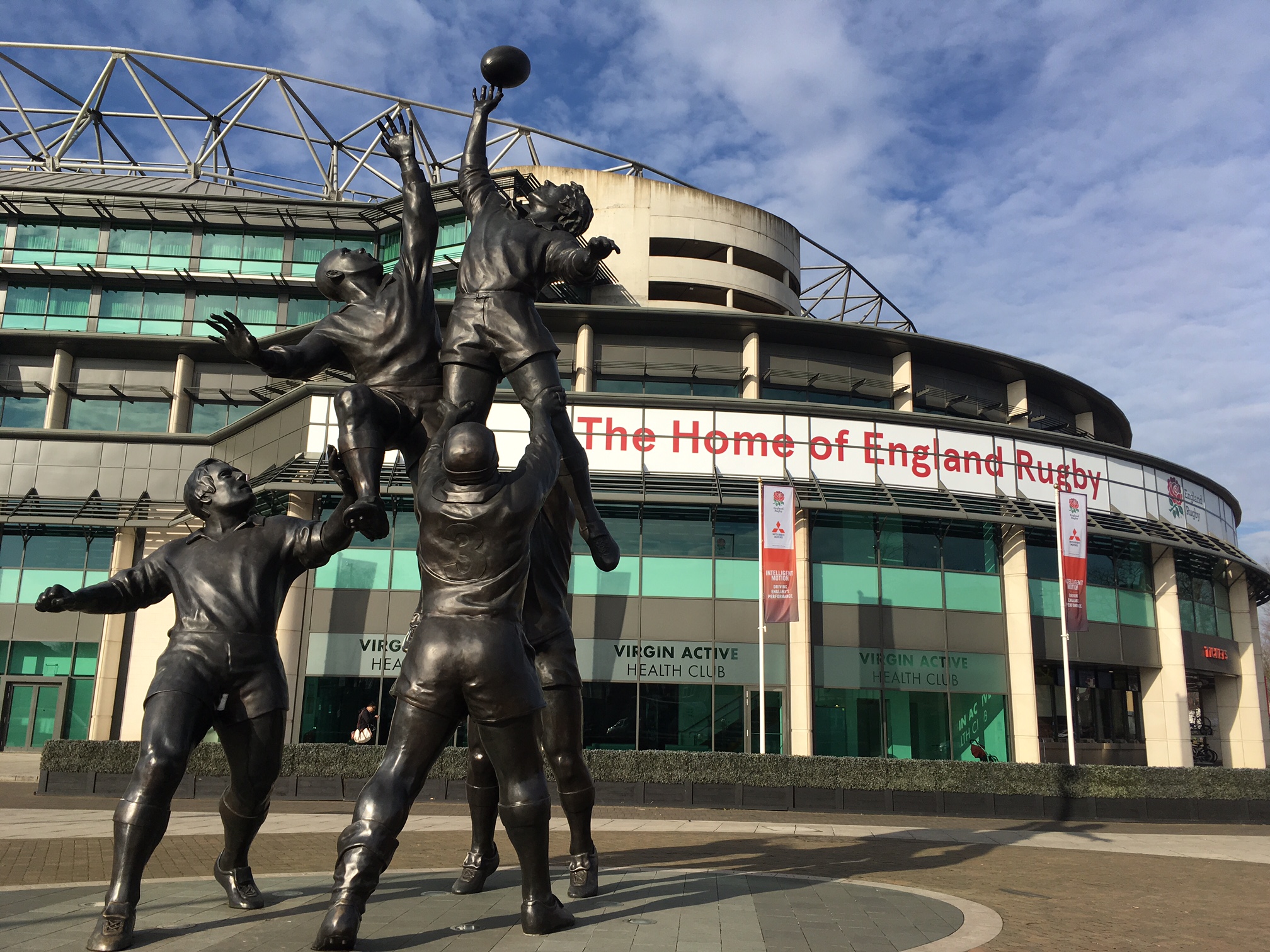 Twickenham stadium, London