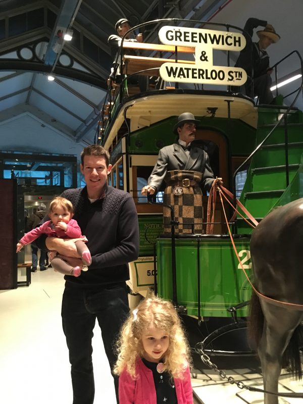 Horse tram at the London Transport Museum