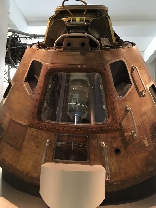 Apollo 10 capsule at the Science Museum, London
