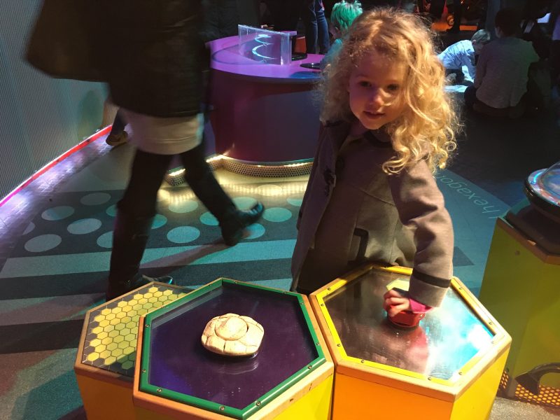 Mrs T in the Pattern Pod, Science Museum