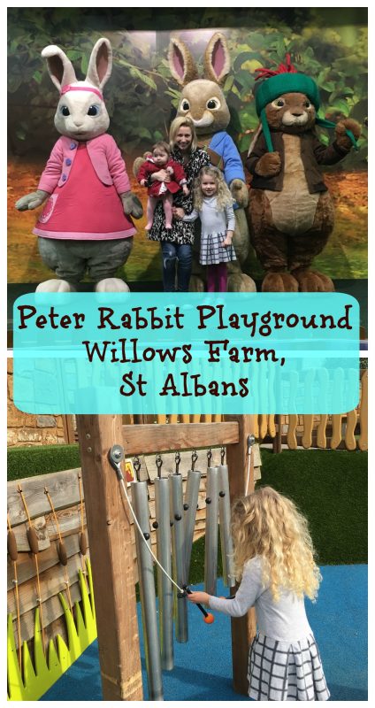 The world's only Peter Rabbit Adventure Playground at Willows Activity Farm near London